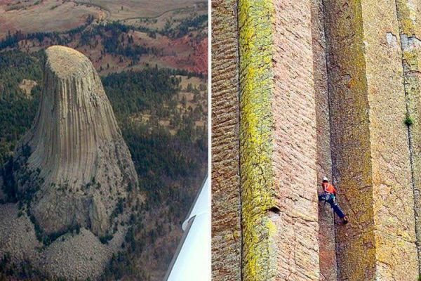 Who created America's Devil's Tower?
